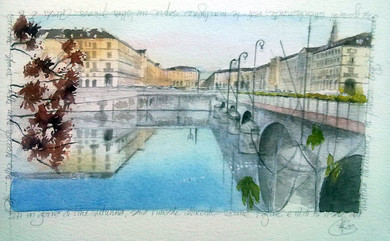 Vista da Piazza Gran Madre